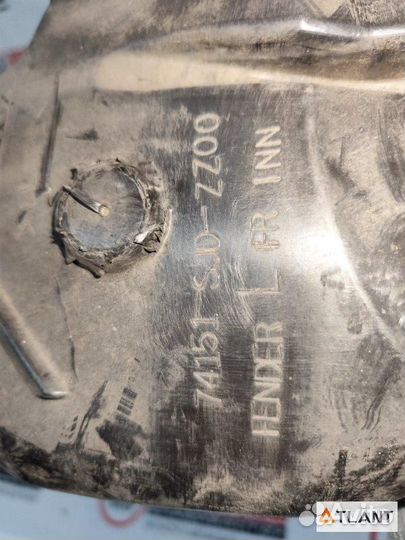 Подкрылок передний левый honda edix