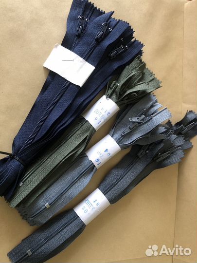 Набор молний 4 номер