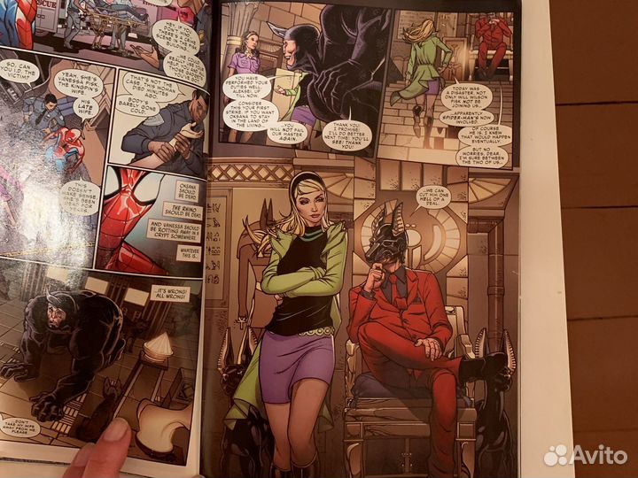 Комиксы человек паук Marvel