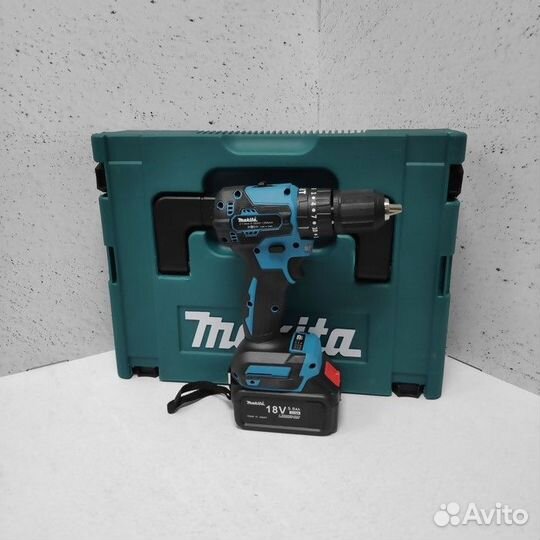 Дрель-шуруповерт Makita 18V RP бесщеточный