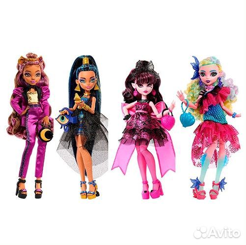 Monster high Монстр Хай куклы рефреш, пляж, бал