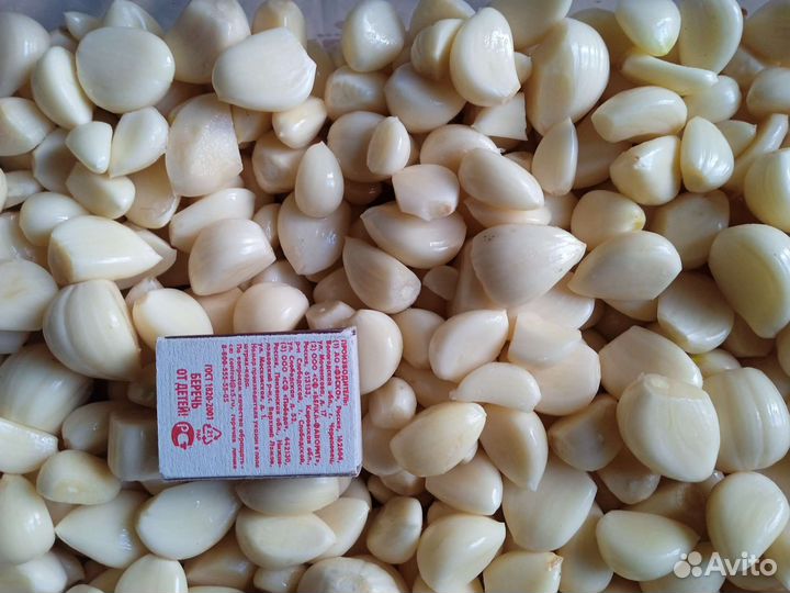 Чеснок очищенный