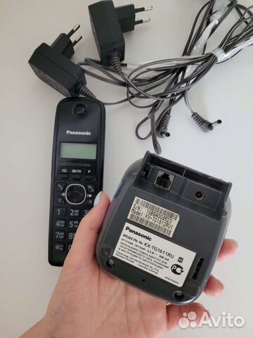 Радиотелефон Panasonic KX-TG1611RU объявление продам