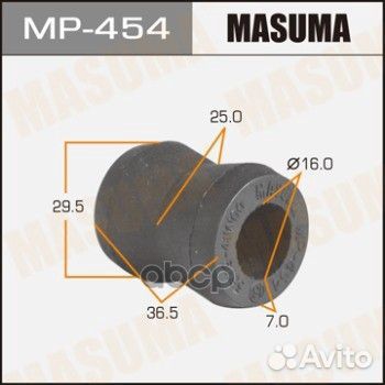 MP-454 втулка амортизатора Masuma Nissan AD Y1
