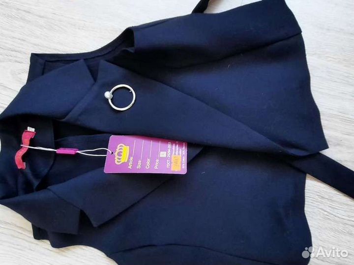 Комплект рубашка школьная и жилет