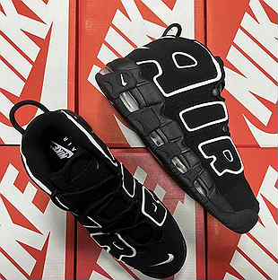 Кроссовки Air More Uptempo Black White