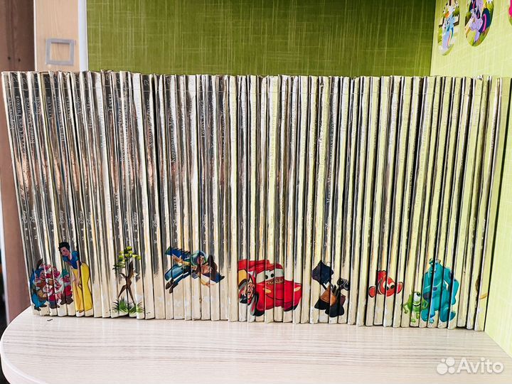 Золотая коллекция детских книг Disney Pixar