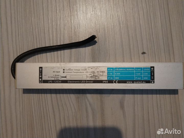Блок питания 12v 2a