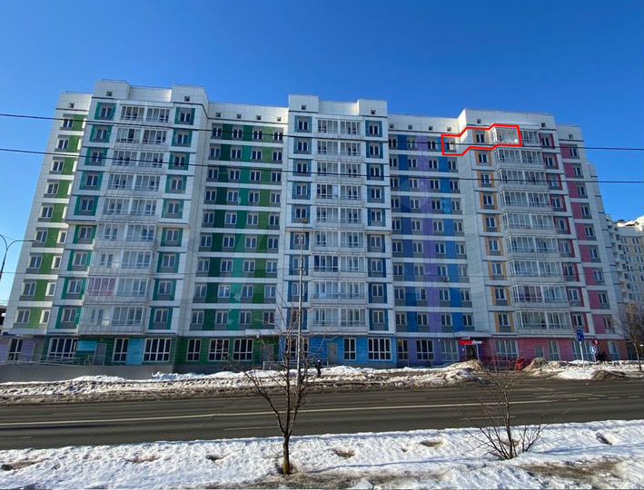 1-к. квартира, 44,6 м², 10/10 эт.
