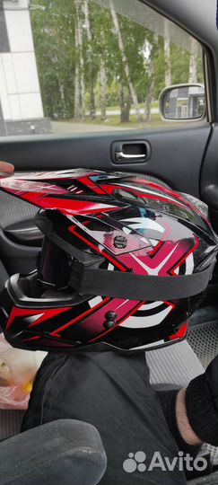 Мотошлем кроссовый m