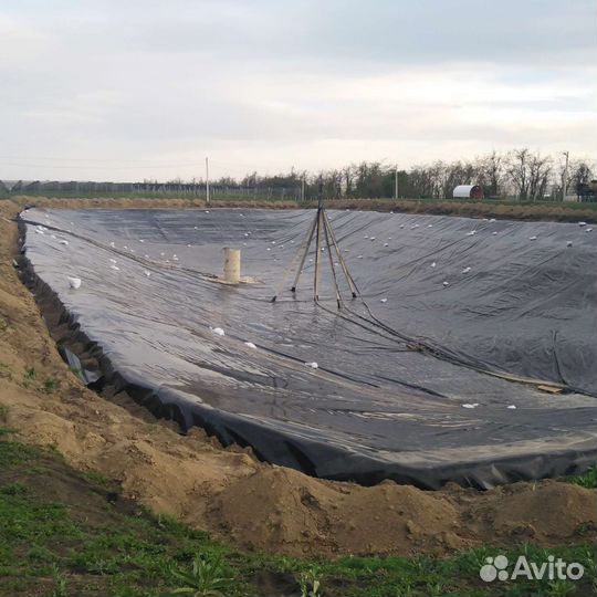 Монтаж(сварка, ремонт) геомембраны пнд и пвд