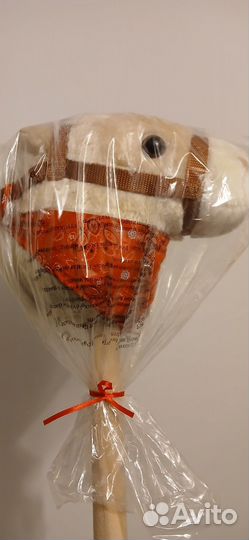 Лошадка-скакалка Baby Go Бурая