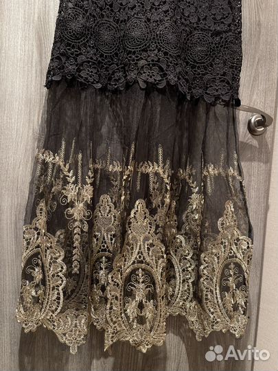 Платье вечернее кружевное