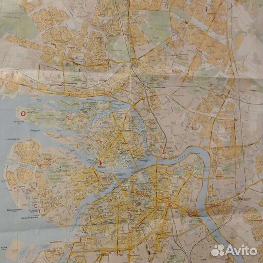 Карта санкт петербурга