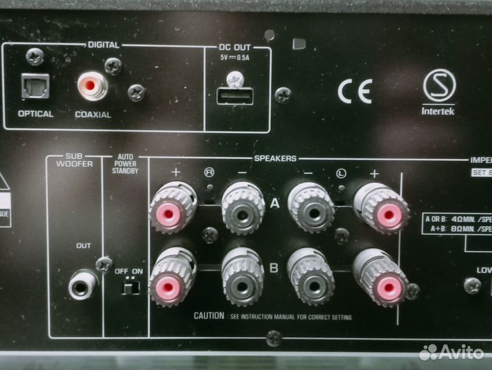 Интегральный усилитель Yamaha A-S201