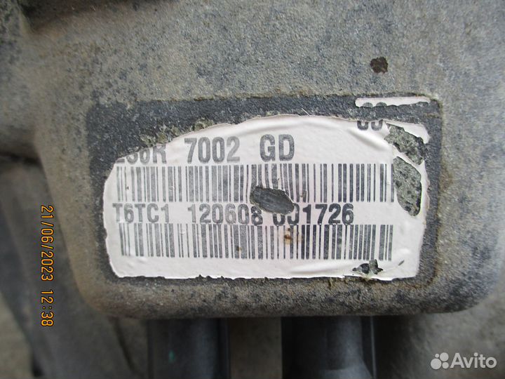 Коробка МКПП 1,6 Форд Фьюжн 2008г. fyja