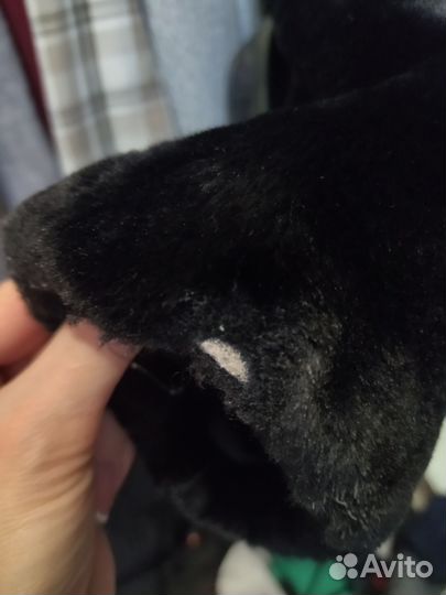 Мутоновая шуба 46