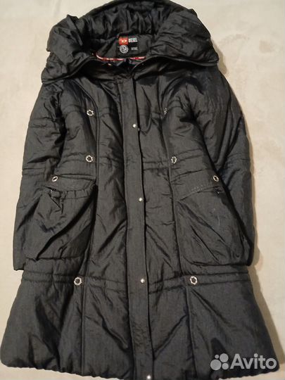 Пуховик для девочки 140 146