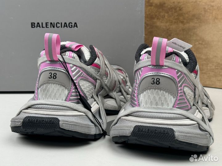 Balenciaga 3XL Extreme Lace Sneaker White Pink
