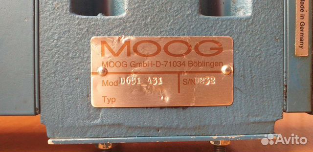 Moog Servo D651 servovalve