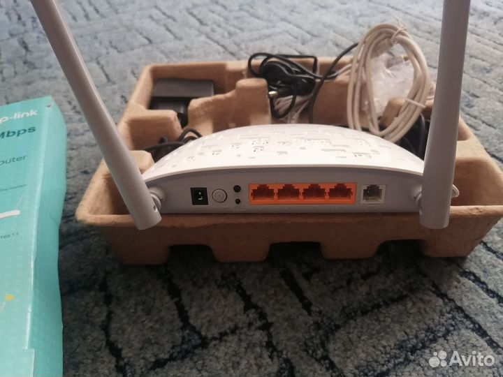 Продам adsl2+modem router. Новый не подошёл