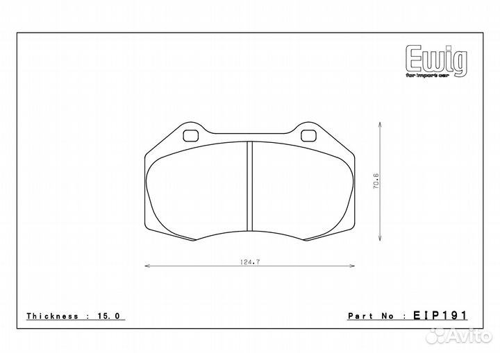 Endless Колодки mxrs перед Renault Clio RS