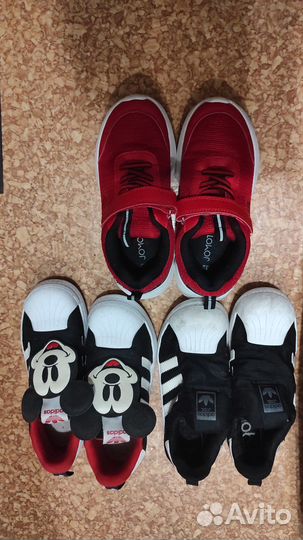 Adidas слипоны 32-34