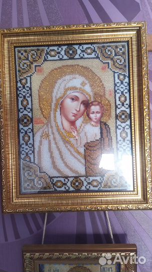 Иконы вышитые бисером