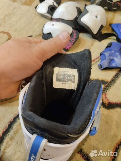 Детские ролики и защита