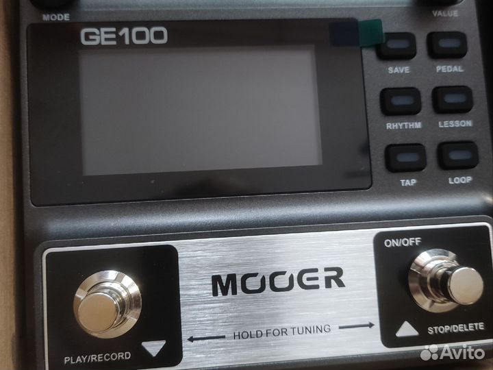 Новый процессор для электрогитары Mooer GE100