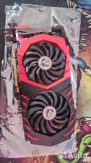 Видеокарта rx580 4gb msi