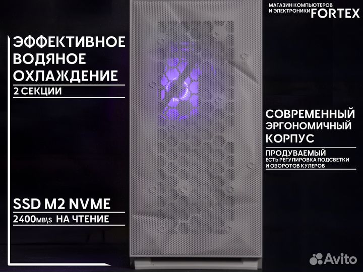 Топ пк i7 12700KF RX 7800 XT 128+32