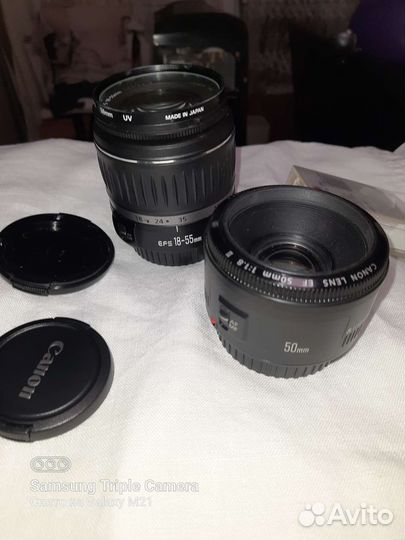 Зеркальный фотоаппарат canon 1000D