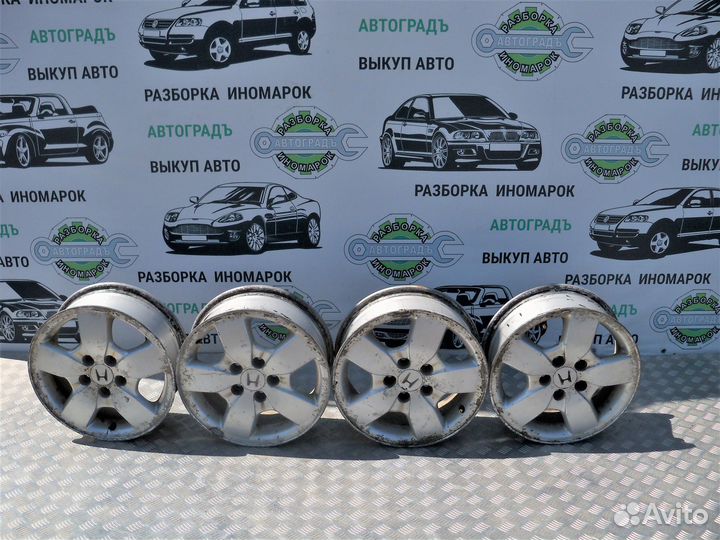 Комплект литых дисков R16 5x114.3 Honda