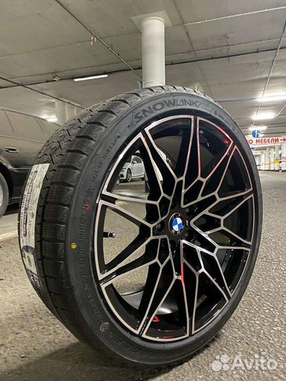Колеса в сборе на BMW G30 Разноширокие, зимние