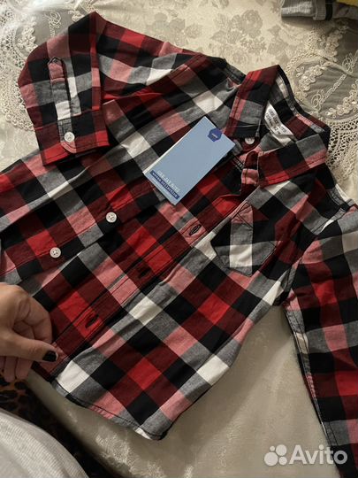 Рубашки на мальчика 92