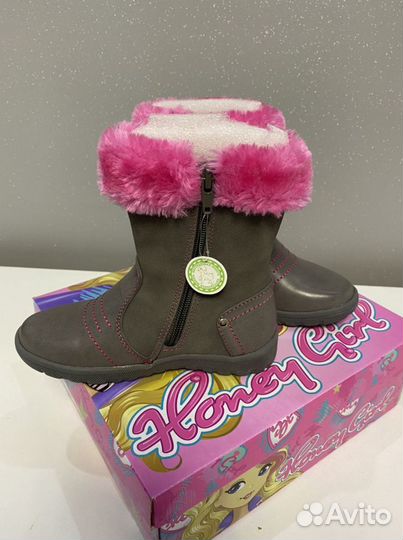 Зимние сапоги для девочки 29 размер