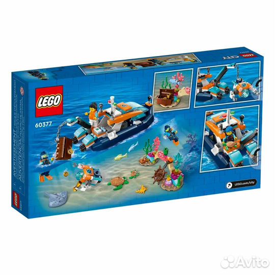 Lego City 60377 Водолазный катер Explorer