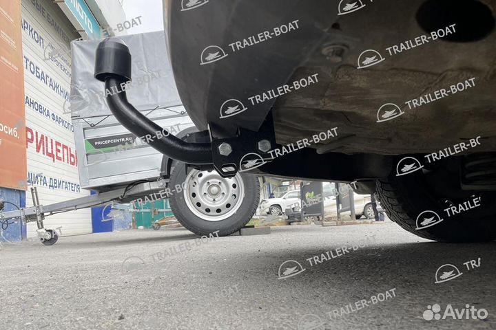 Фаркоп Hyundai Solaris I седан/хетчбек 2011-2017, рама и крюк шар 50 мм, 49166