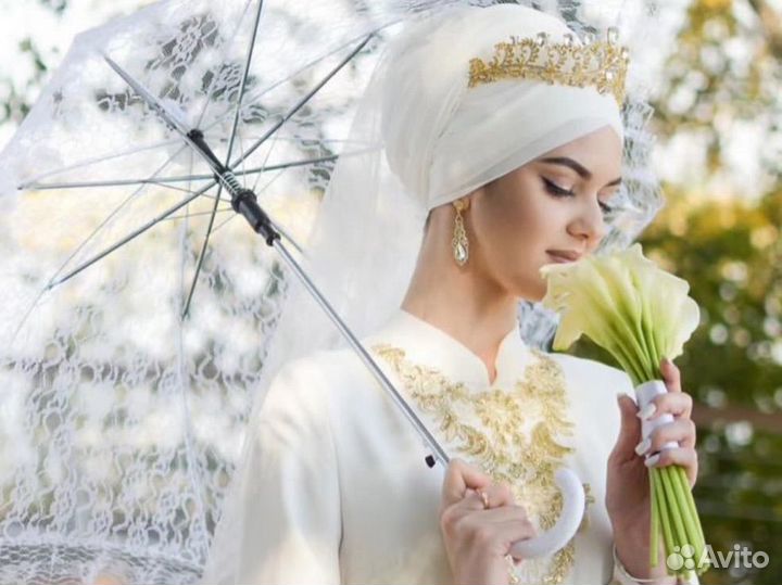 Оформление платка на никах,Нижнекамск