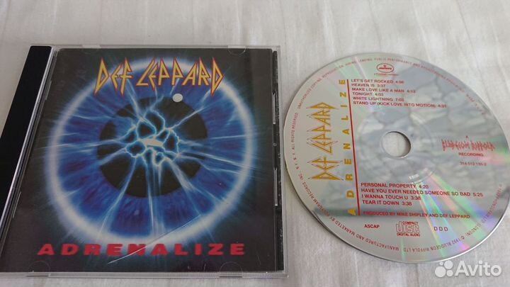 DEF leppard. CD диск