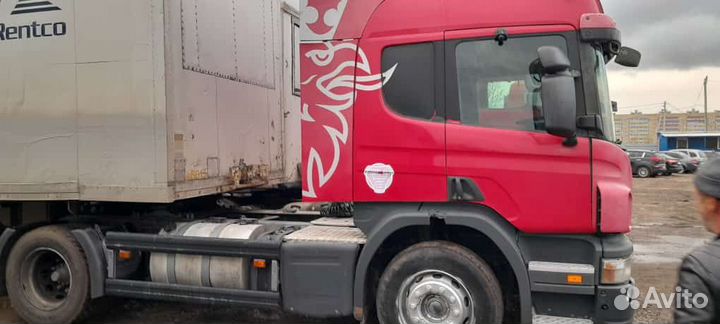 Scania P340 с полуприцепом, 2011