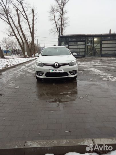 Renault Fluence 2.0 CVT, 2015, 170 871 км