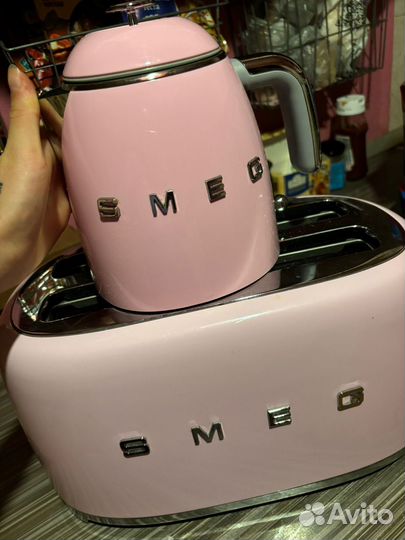 Чайник и тостер smeg