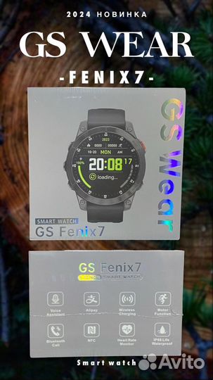 Смарт часы GS wear Fenix 7