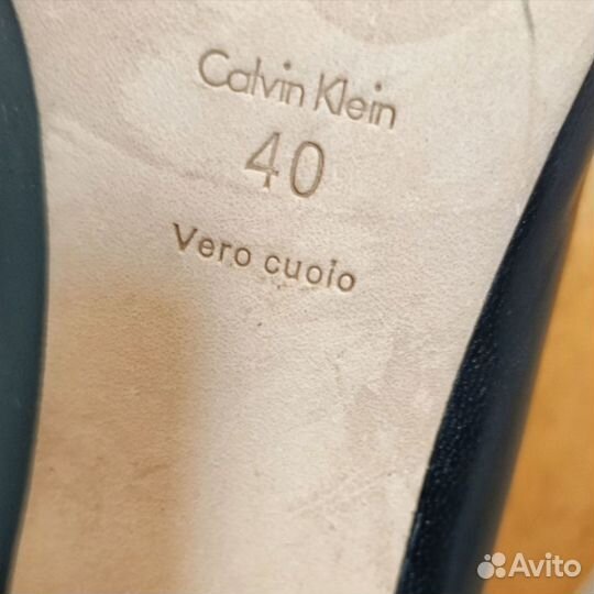 Туфли Calvin Klein 40 почти новые