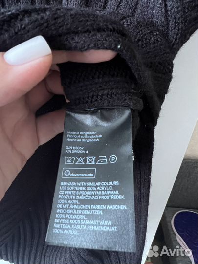 Жилет вязаный женский, L, H&M