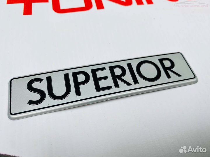 Эмблема Superior Lexus LX570 / LX450d J1210