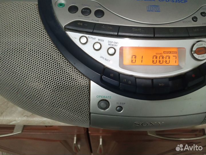 Бумбокс Sony CFD-S35CP