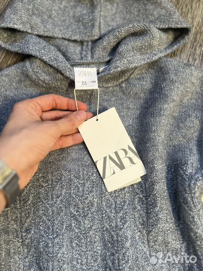 Новая худи толстовка кофта Zara 104 OS